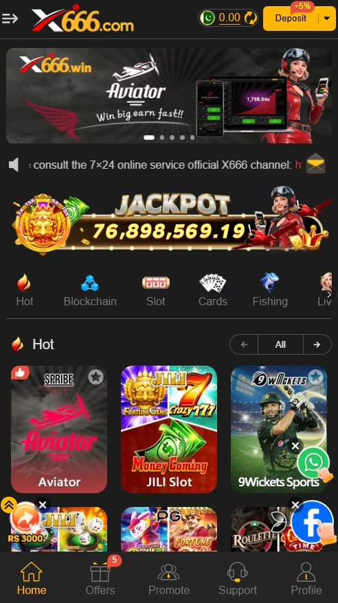 x666 Online Casino Game