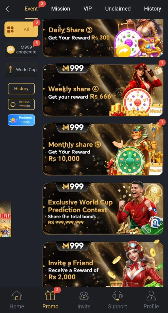 m999-rewards